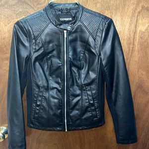 Woman's Faux Leather Jacket